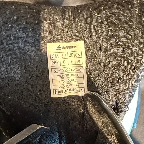 Rollerblade Men's Inline Skates - White, Gray, Blue and Black - Picture 9 of 13